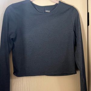 Girlfriend Collective long sleeve crop